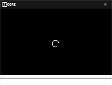 Tablet Screenshot of becore.com